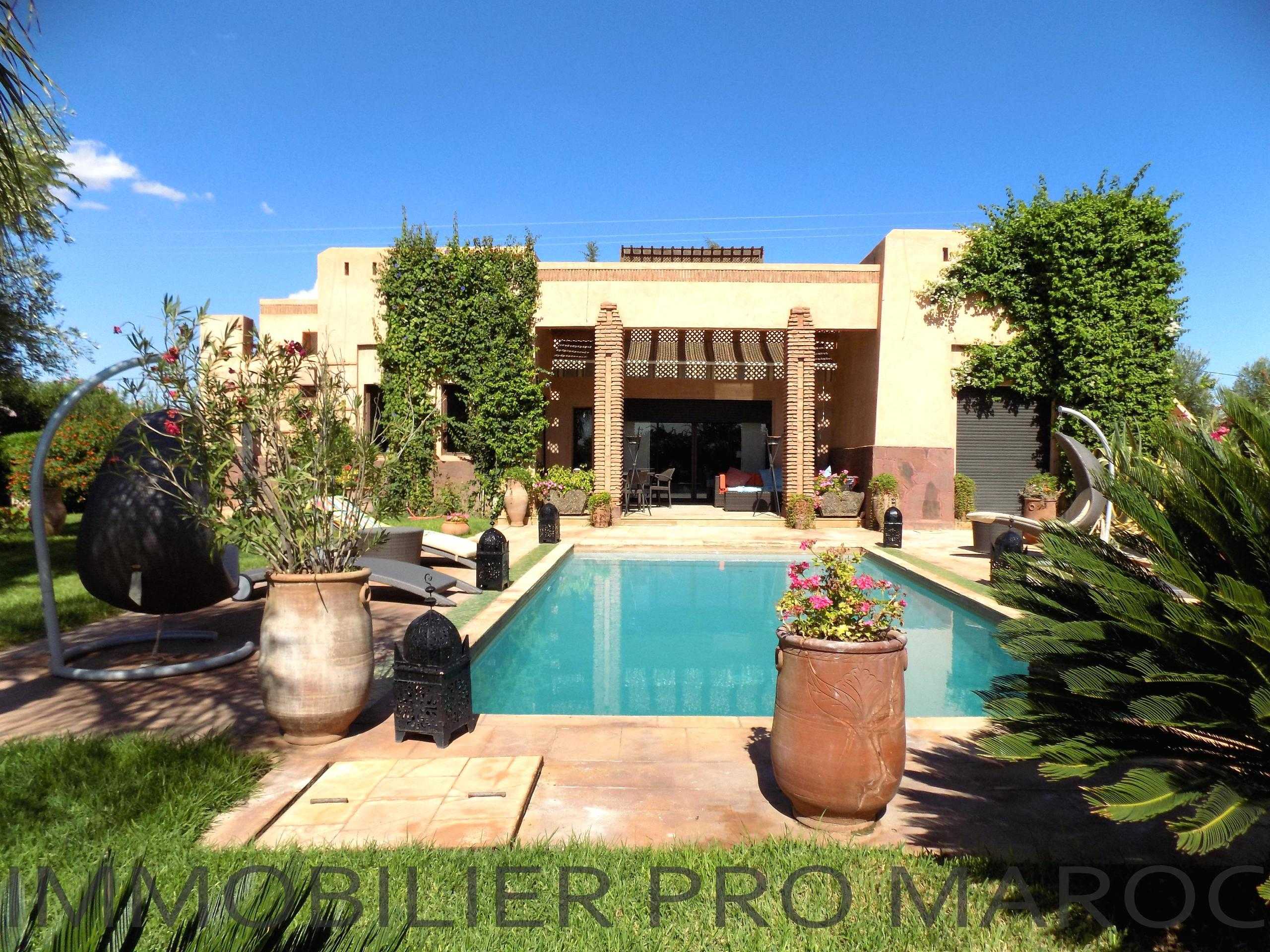  Villa  3 chambres 200m  en vente  Marrakech ref 6556